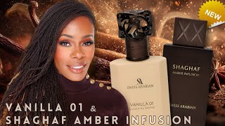 NEW Vanilla 01 & Shaghaf Amber Infusion From SWISS ARABIAN | Best Middle Eastern Fragrances