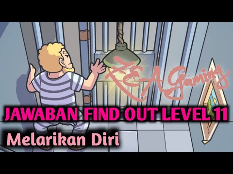 FIND OUT LEVEL 11 | MELARIKAN DIRI / PRISON BREAK Walkthrought Solution #findout #findoutlevel11