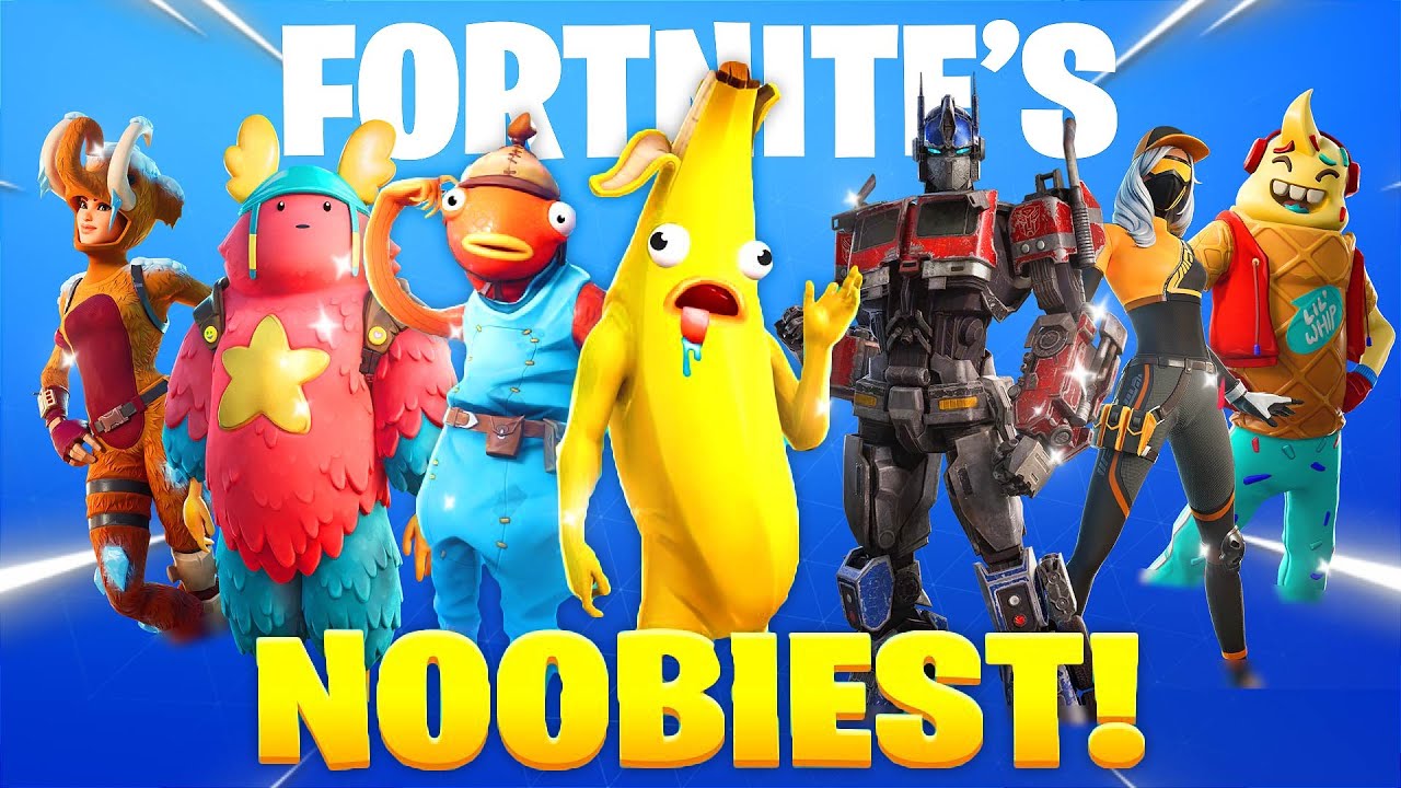 15 Fortnite Skins ONLY Noobs Use!