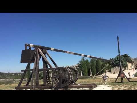 Catapulta effetto slow motion