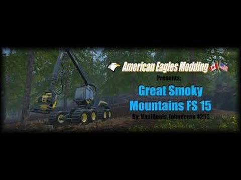 Farming simulator 2015 map review ep.1 (great-smoky-mountains)