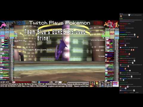 Twitch Plays Pokémon Battle Revolution - Match #20614