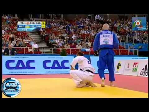 European Judo Championships Budapest 2013 -81kg TSIKLAURI Levan (GEO) - DUDCHYK Vitalii (UKR)