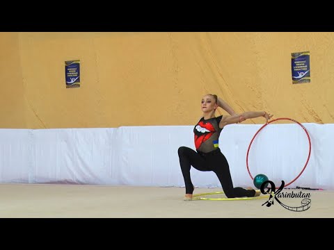 Khrystyna Pohranychna Hoop AA - Ukrainian Championships 2021 (May)
