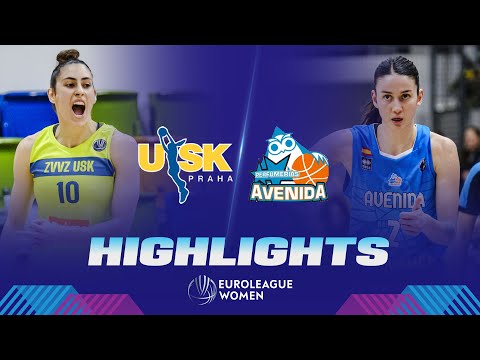 ZVVZ USK Praha v Perfumerias Avenida | Gameday 11 | Highlights | EuroLeague Women 2023-24
