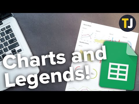 Adding Charts and Editing the Legend in Google Sheets