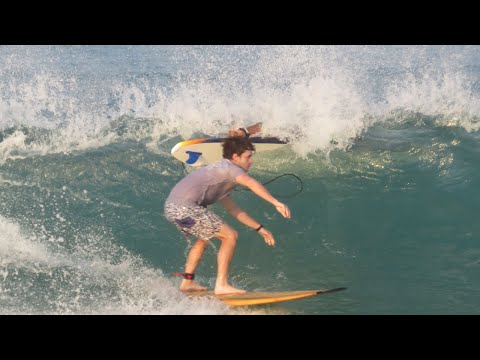 Running over Children with a Wavestorm Surfboard