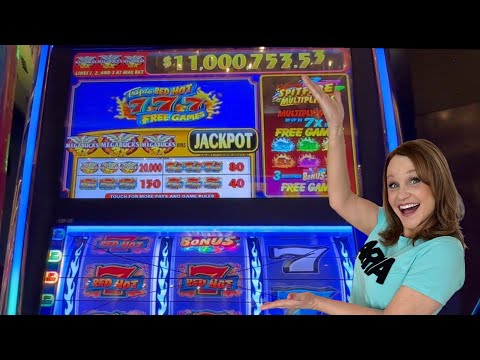$11,000,000 Megabucks Slot Play Las Vegas!!