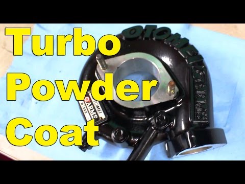 Powder Coating Tomei Turbocharger