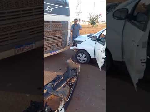 Apresentador de TV se envolve em acidente de trânsito em Sapezal