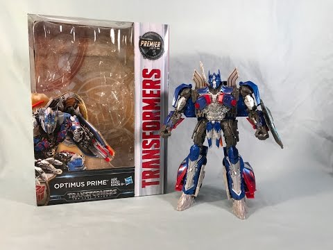 Transformers The Last Knight Premier Edition Voyager Class Optimus Prime Review