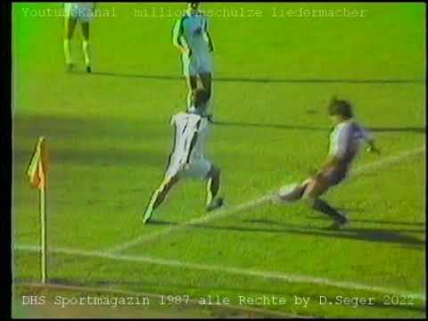 Fußball Hertha BSC - Tennis Borussia  1987