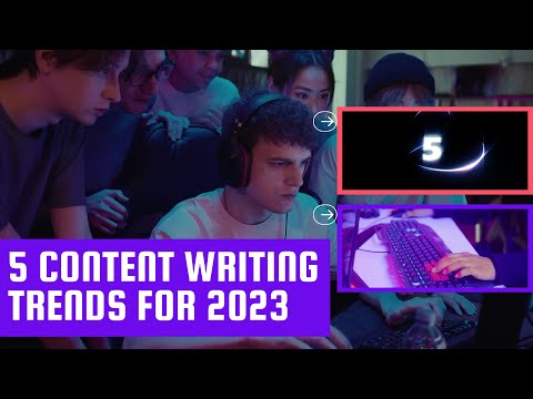 5 Content Writing Trends For 2023