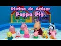 Peppa Pig Na Piscina De Açúcar Peppa Pig In The Sugar Pool Peppapig Brincadeiras Brinquedos