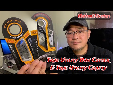 GEAR | True Utility Box Cutter and Crafty Folding Knife (Unboxing and Review)