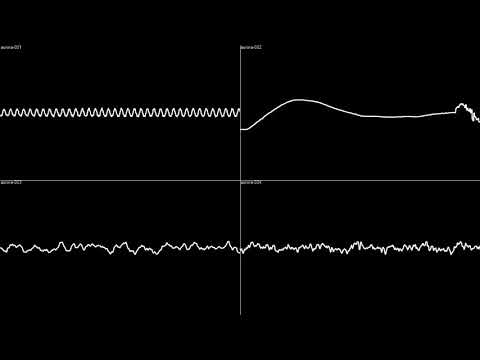 Horace Wimp - Hymn to Aurora (Oscilloscope View)
