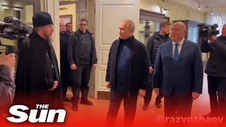 [分享] 普丁突襲造訪克里米亞半島