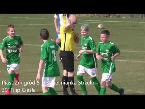 2019-03-30 / PIAST ŻMIGRÓD - STRZELINIANKA STRZELIN 12-0 W MECZU  MŁODZIKÓW