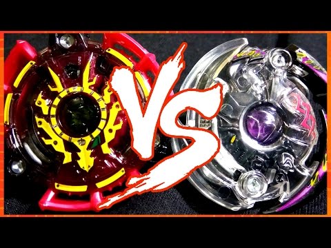 Exceed Evileye .W.N vs Dark Deathscyther .F.J - BATALHA BEYBLADE BURST!! ベイブレードバースト