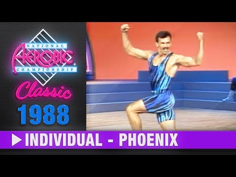 Peter Dale  I  Individual Men  I  Phoenix  I  1988 National Aerobic Championship