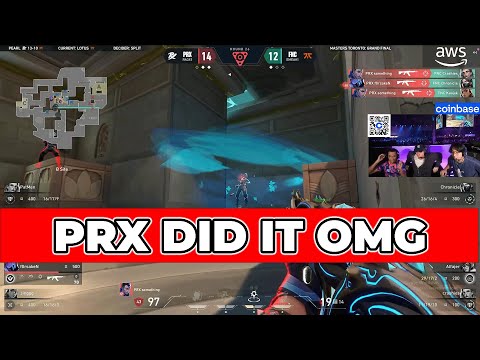 PRX Forsaken and Something 2v4 Clutch to LIFT the Trophy!