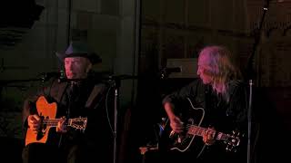 Dave Alvin & Jimmie Dale Gilmore @ Outpost in the Burbs - "Long White Cadillac"