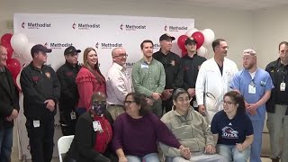 Customer thanks H-E-B partners who helped save his life last month