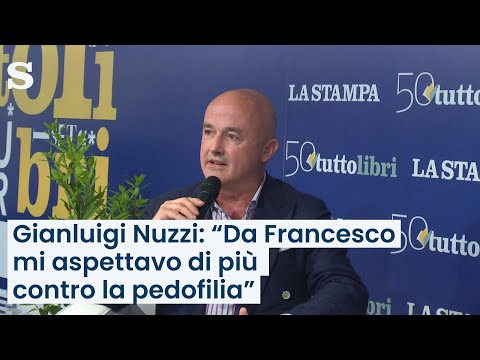 SALONE DEL LIBRO, Gianluigi NUZZI: "Da PAPA FRANCESCO mi aspettavo di più contro la pedofilia"