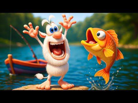 Booba — Fishing Fun 🐟 Cartoon for kids