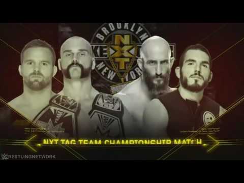 2016 WWE NXT Takeover Brooklyn II and Official Match Card HD August 20th, 2016