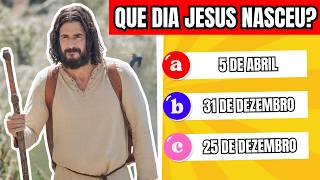 ✝️ 40 Perguntas Sobre Jesus Cristo | Quiz Bíblico | Especial de Natal | Detona Quiz
