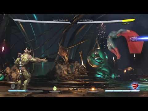 Injustice 2: Swamp Thing Anti Air Combos