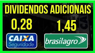 AGRO3 - BRASILAGRO DIVIDENDOS CHEGANDO. DATACOM CXSE3. #bolsadevalores #investidor #ações #cxse3