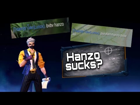 Hanzo sucks? think again!
