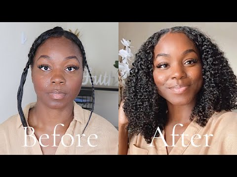 EASY Curly Clip In install | How To Install Clip Ins...
