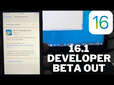 iOS 16.1 Developer Beta Out Now !! It’s Better And Bug Fixed