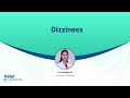 Dizziness Dr Sowmya M Neurology Aster RV