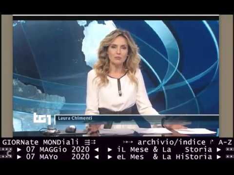 TITOLI TG1-sera 07 maggio 2020