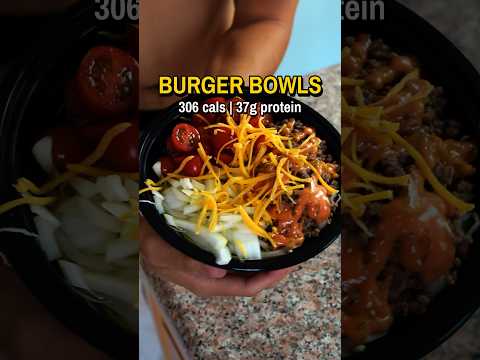 Keto Burger Bowls