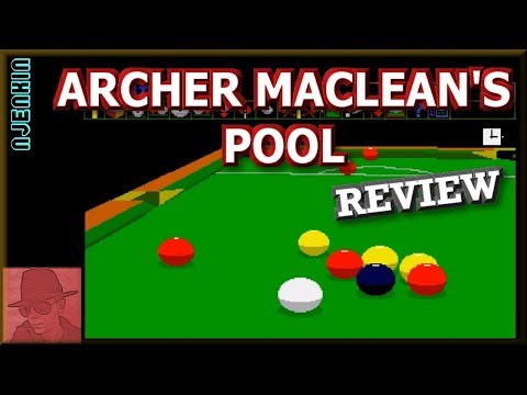 AMIGA : Archer Maclean's Pool - with Commentary !!