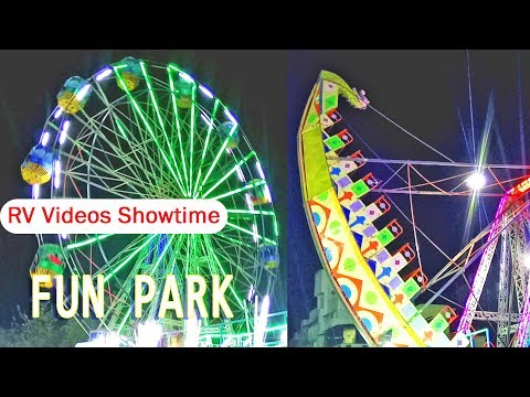 Indian Fun Fair Park, Amusement, Mela, Giant Ferris Wheel, Dragon Train, Jhula, Rides Vadodara