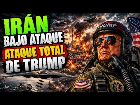 🚨 NOTICIAS IRÁN BAJO ATAQUE TRUMP ORDENA ATAQUE TOTAL