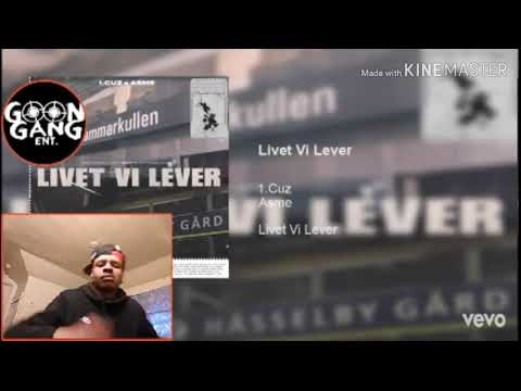AMERICAN SWEDISH RAP REACTION 1.Cuz Ft. Asme - Livet Vi Lever (Official Audio)
