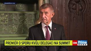 Nejsem a nikdy nebudu Pavlův podřízený. Babiš odmítl kritiku za pozdní příchod na Hrad