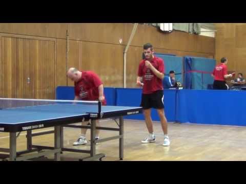 TT Oberliga TSV Stein vs Regenstauf 2013 13)Berr Speckner vs Frauendorfer Deutsch 1