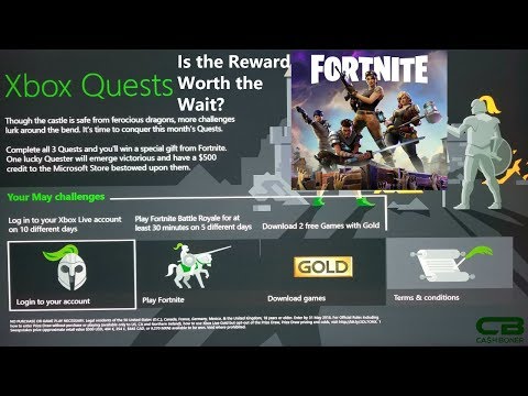 Fortnite Reward for Xbox Live Quests May 2018 - Is it Trash Garbage?