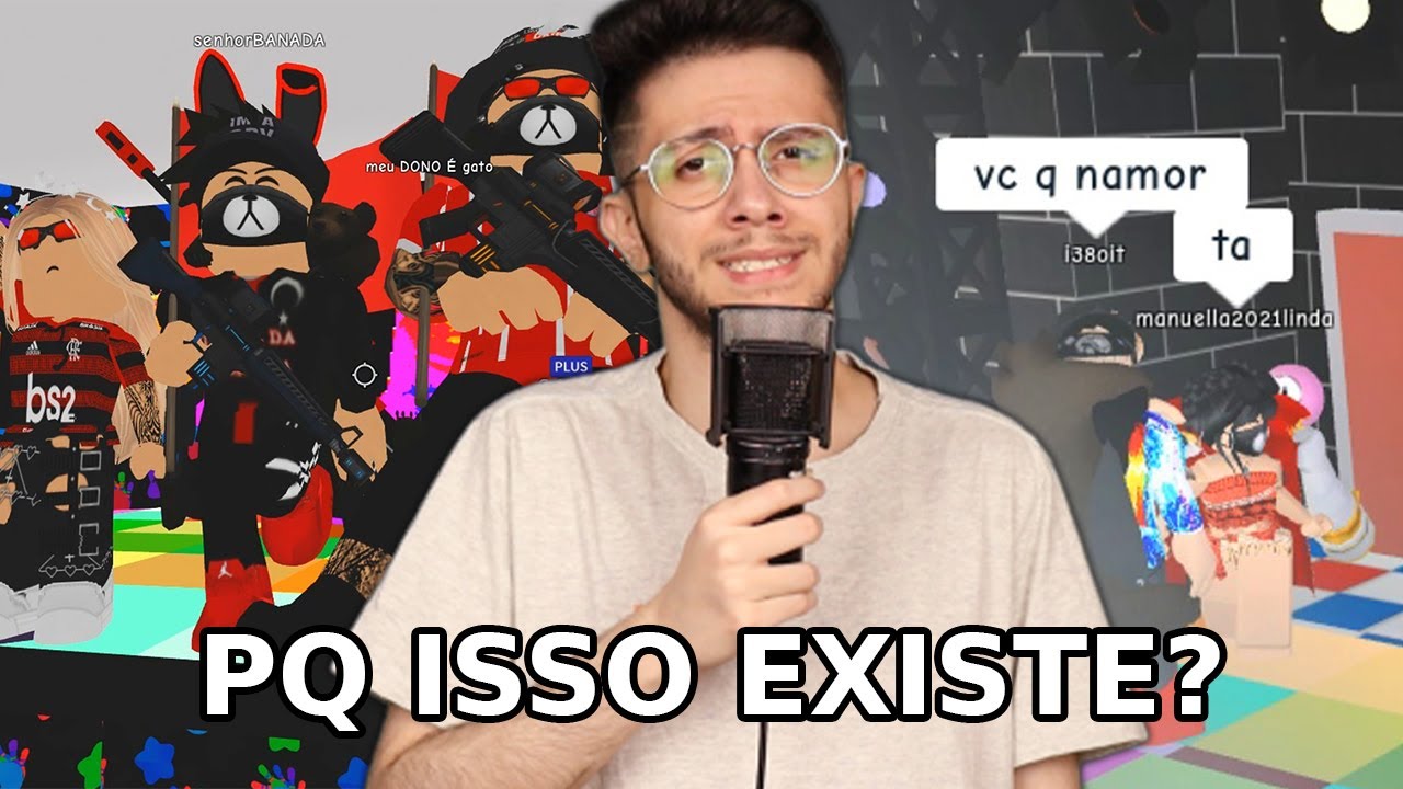 BAILE FUNK E NAMORO VIRTUAL NO ROBLOX (investigação)