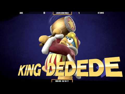 WBB #88  GTBryce DDD vs Juice ZSS   Losers Semi Finals   Smash 4 Singles