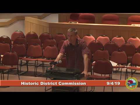 Historic District Commission 9.4.19
