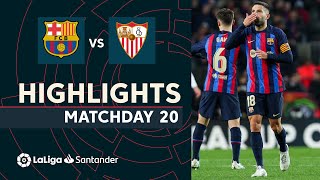 Videoresumen del Barcelona - Sevilla Videoresumen del Barcelona - Sevilla
